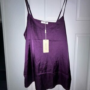 Elegant Purple Camisole by Enclaire